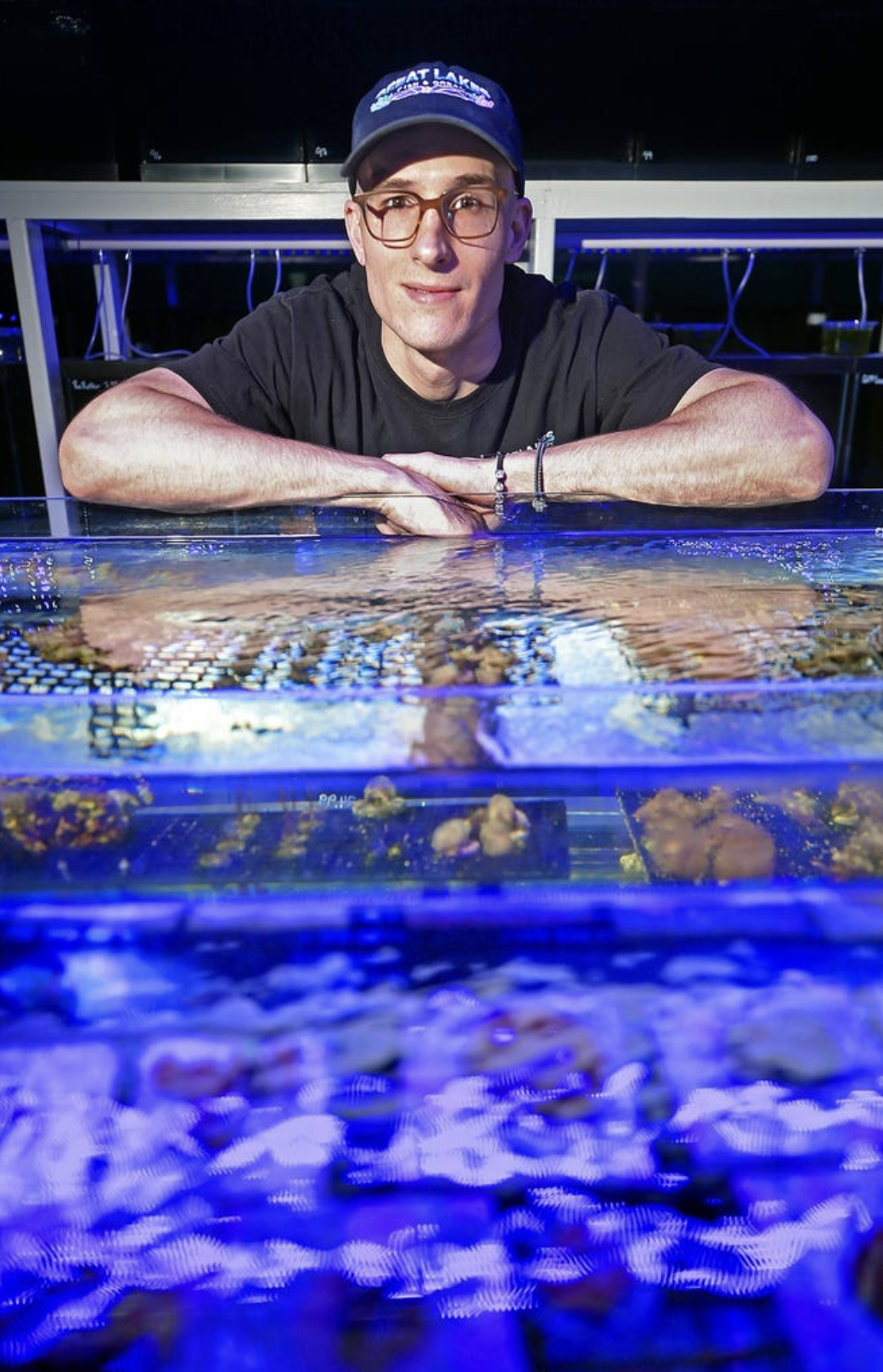 Andrew, owner of Great Lakes Fish & Coral